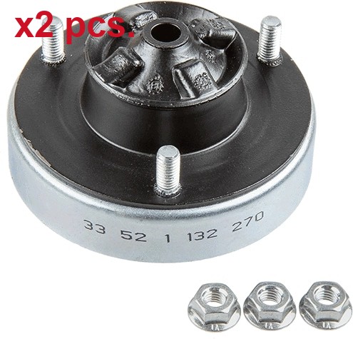 Pcs rear top strut - x2,